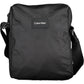 Black Polyester Mens Shoulder Bag