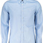 Light Blue Cotton Men Shirt