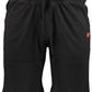 Black Cotton Men Short