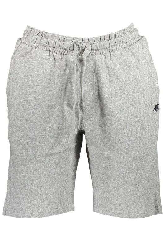 Gray Cotton Men Short