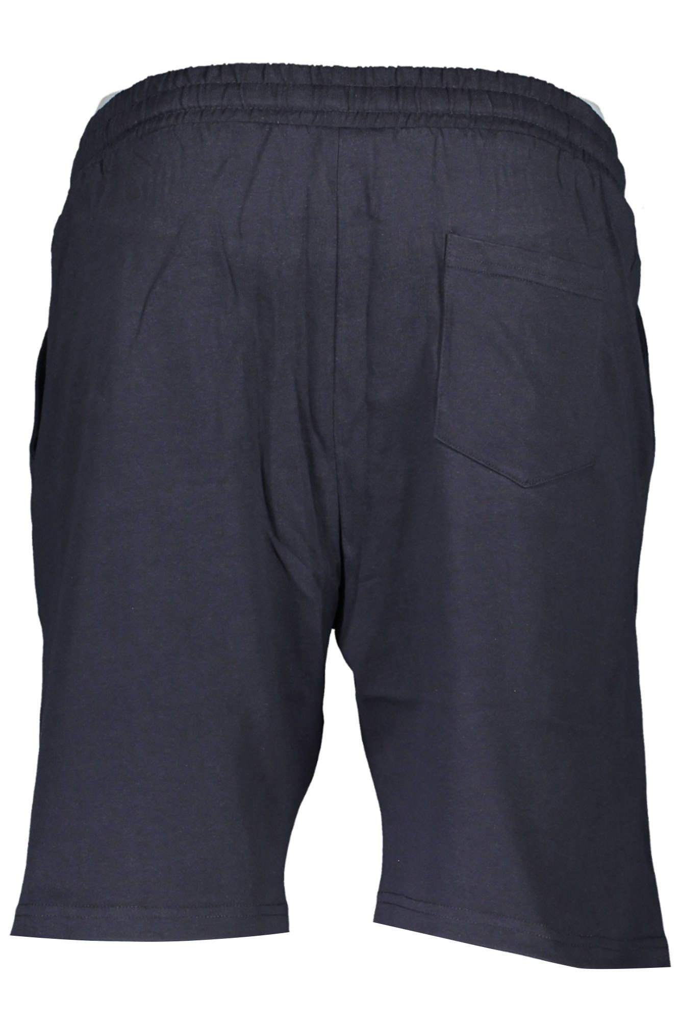 Blue Cotton Men Short