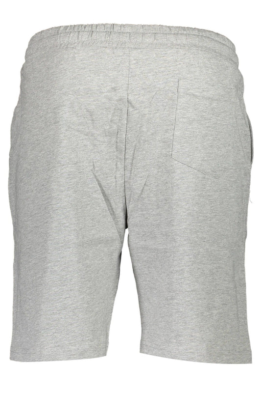 Gray Cotton Men Short