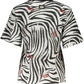 Black Cotton Women T-Shirt