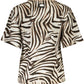 Beige Cotton Women Top