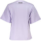 Purple Cotton Women T-Shirt