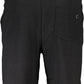 Black Cotton Men Short