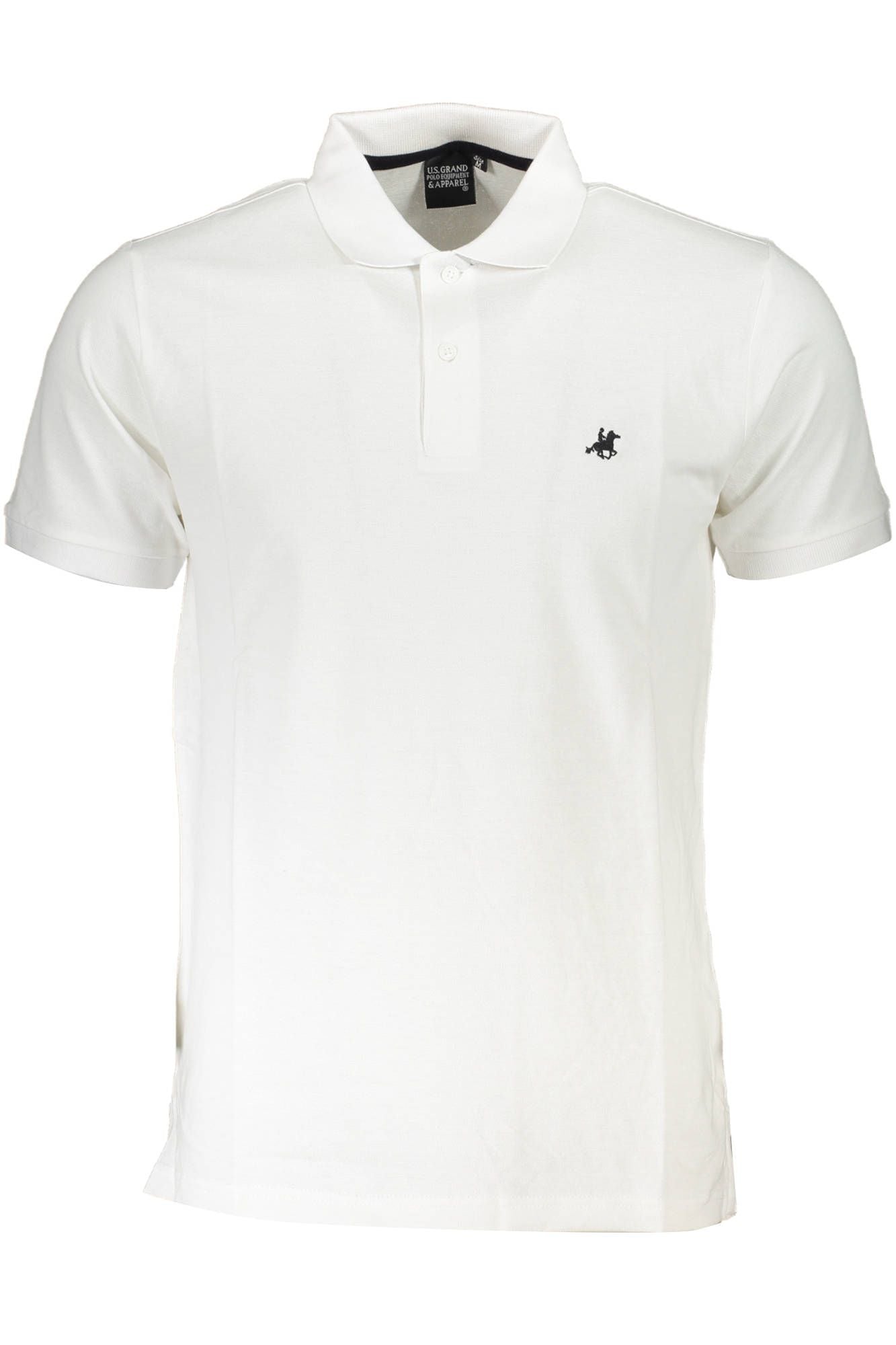 White Cotton Men Polo