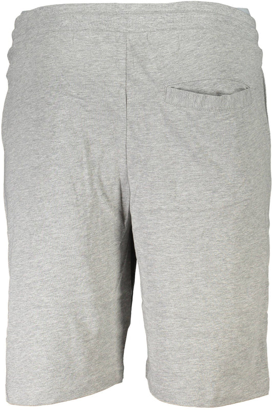 Gray Cotton Men Short