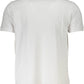 White Cotton Men Polo Shirt