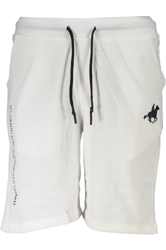 White Cotton Men Short