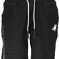 Black Cotton Men Short