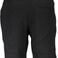 Black Cotton Men Short