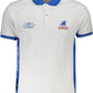 White Cotton Men Polo Shirt