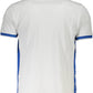 White Cotton Men Polo Shirt