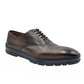 Medium Brown Shaded Leather Lace Up Dress Shoes