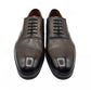 Medium Brown Shaded Leather Lace Up Dress Shoes
