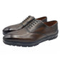 Medium Brown Shaded Leather Lace Up Dress Shoes