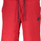 Red Cotton Men Short