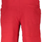 Red Cotton Men Short
