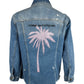 Chic Frayed Hem Denim Jacket