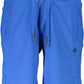 Blue Cotton Men Short