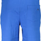 Blue Cotton Men Short