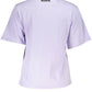Purple Cotton Women T-Shirt
