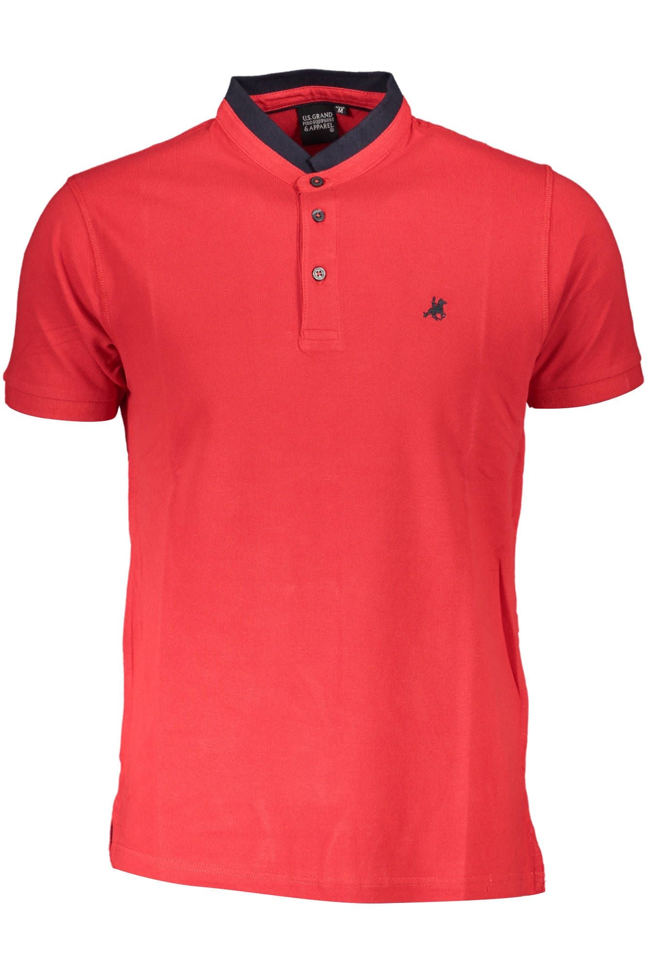 Red Cotton Men T-Shirt