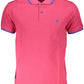 Pink Cotton Mens Polo Shirt