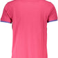 Pink Cotton Mens Polo Shirt