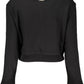 Black Cotton Women Sweater