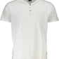 White Cotton Men T-Shirt