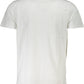 White Cotton Men T-Shirt