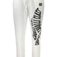 White Cotton Women Trouser