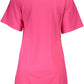 Pink Cotton Women T-Shirt