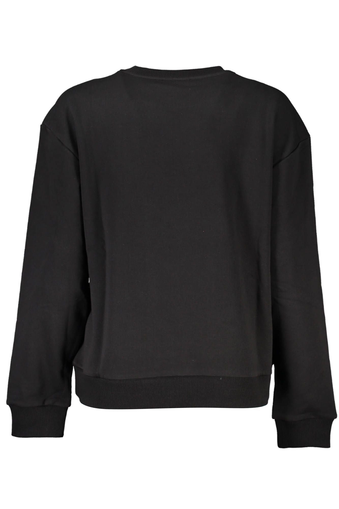 Black Cotton Women Sweater