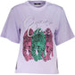 Purple Cotton Women Top