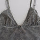 Elegant Gray Cami Top - Luxe Lingerie Piece