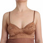 Sumptuous Silk-Wool Blend Bustier Top