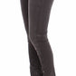 Chic Gray Slim Leg Jeans - Elegance Meets Comfort