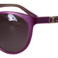 Purple Acetate Frame Round Shades DG4171P Sunglasses