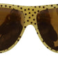 Yellow Stars Acetate Square Shades DG4125 Sunglasses