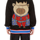 Golden Pig Cotton Jersey Hooded Sweatshirt