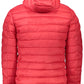 Red Polyamide Men Jacket