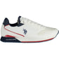White Polyester Men Sneaker