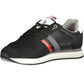 Black Polyester Men Sneaker