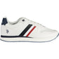 White Polyester Men Sneaker