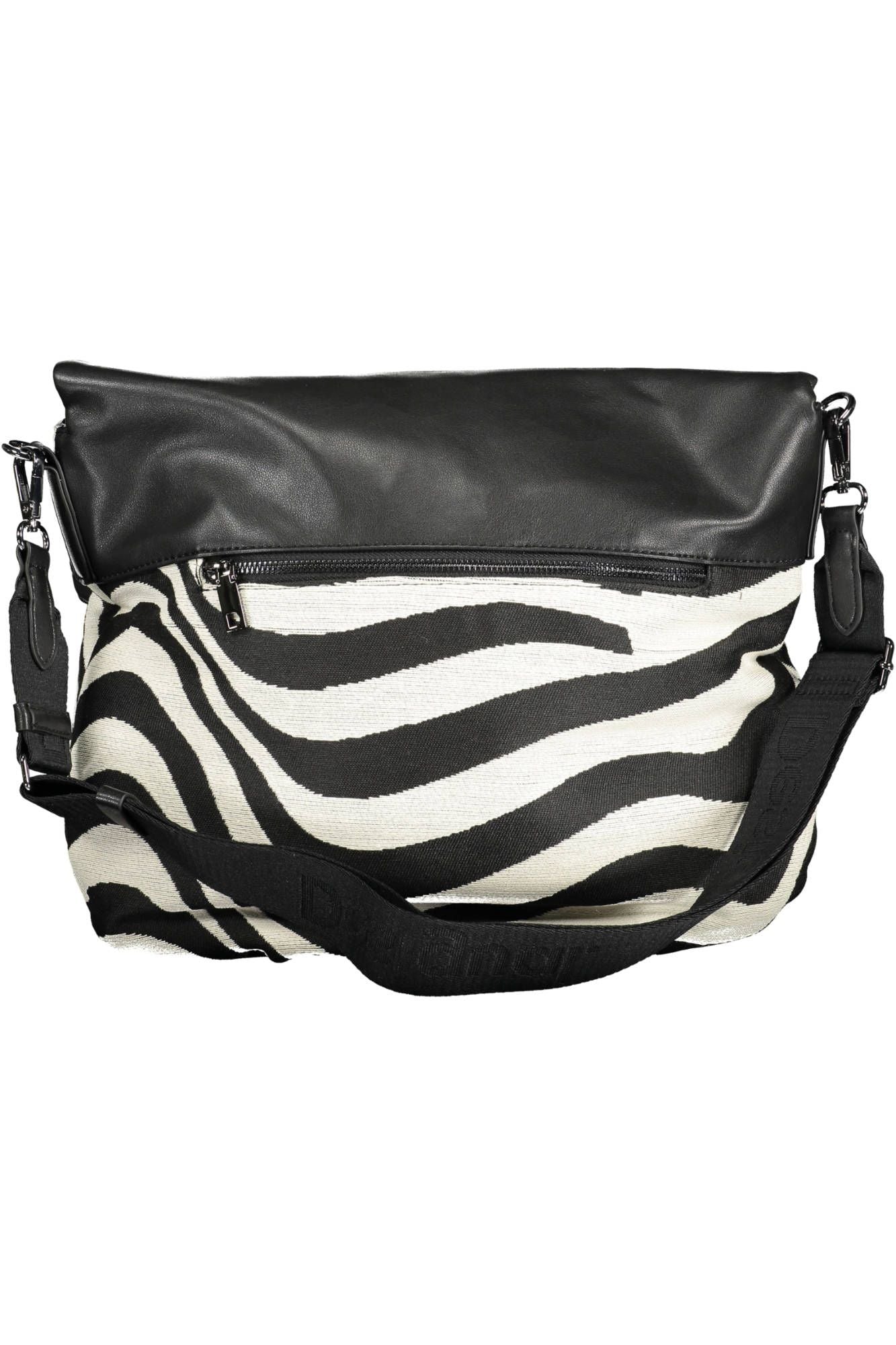 Black Cotton Women Handbag