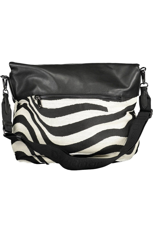 Black Cotton Women Handbag