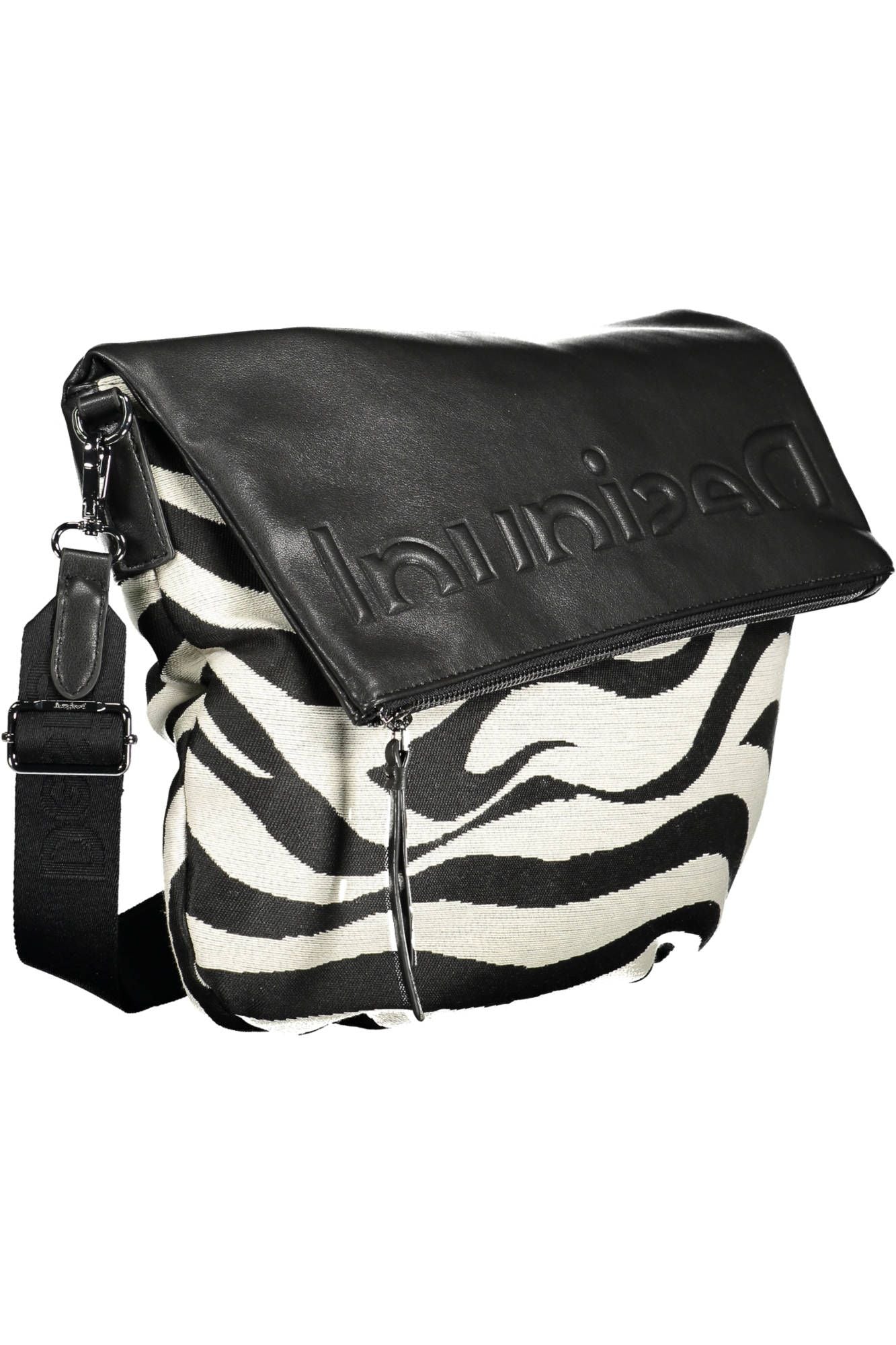 Black Cotton Women Handbag